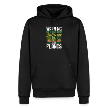 Garten- Und Pflanzenliebhaber Geschenke - Männer Premium Bio Hoodie - Schwarz - Vorne - Nico (187cm)