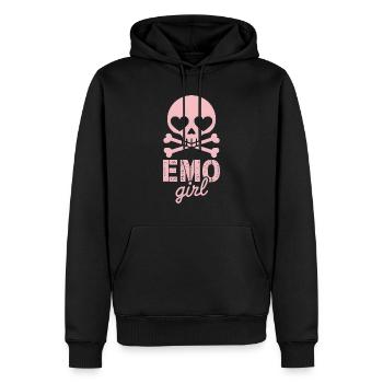 Emo Girl! - Men’s Premium Organic Hoodie - black - Front - Nico (187cm)