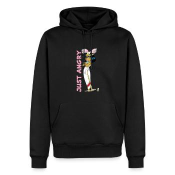 Asterix & Obelix - Cleopatra Just Angry - Sweat à capuche Premium bio Homme - noir - Devant - Nico (187cm)