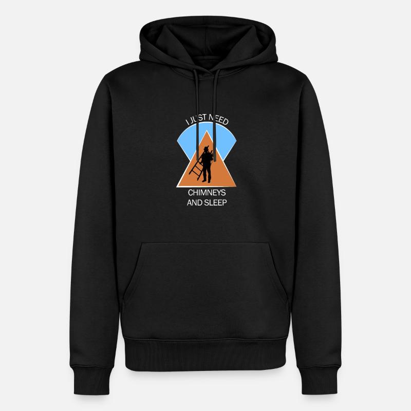 Ramoneur Ramoneur Ramoneur - Sweat à capuche Premium bio Homme - noir