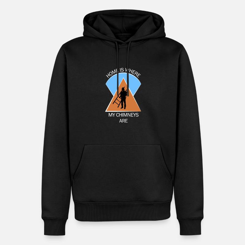 Ramoneur ramoneur - Sweat à capuche Premium bio Homme - noir
