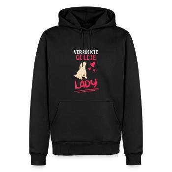 Goldie Hunde Frauen Geschenk Golden Retriever - Männer Premium Bio Hoodie - Schwarz - Vorne - Nico (187cm)