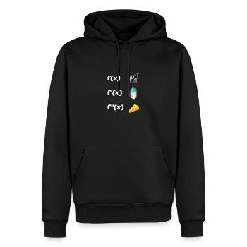 Functions Math Teacher Teaching School Education C - Männer Premium Bio Hoodie - Schwarz - Vorne - Nico (187cm)