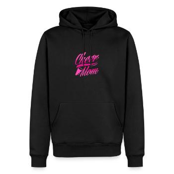 Cheer Mom Cheerleading Cheerleader Cheerdance Gymn - Männer Premium Bio Hoodie - Schwarz - Vorne - Nico (187cm)