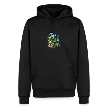 Just Add Water Rowing Kayaking Kayak Rower Paddlin - Männer Premium Bio Hoodie - Schwarz - Vorne - Nico (187cm)