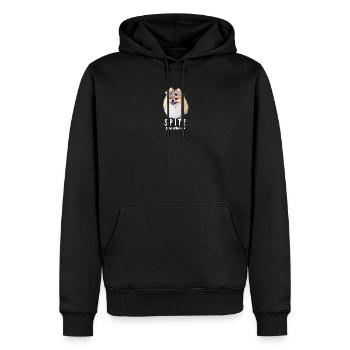 Lustiger Zwerg Spitz Hund Geschenke Süßer kleiner - Männer Premium Bio Hoodie - Schwarz - Vorne - Nico (187cm)