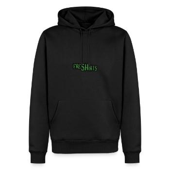 Fresh Shirts - Männer Premium Bio Hoodie - Schwarz - Vorne - Nico (187cm)