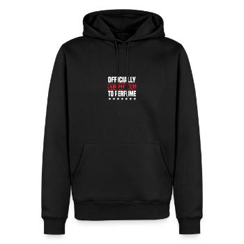Parfüm Fragrance Perfüm Perfume Parfum Duft - Männer Premium Bio Hoodie - Schwarz - Vorne - Nico (187cm)