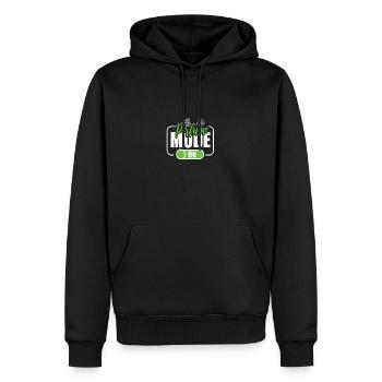 Parfüm Fragrance Perfüm Perfume Parfum Duft - Sweat à capuche Premium bio Homme - noir - Devant - Nico (187cm)