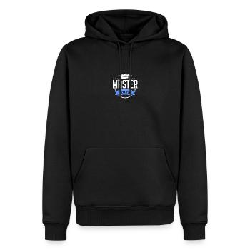 Master 2025 Masterabschluss Sponsion Graduation - Männer Premium Bio Hoodie - Schwarz - Vorne - Nico (187cm)