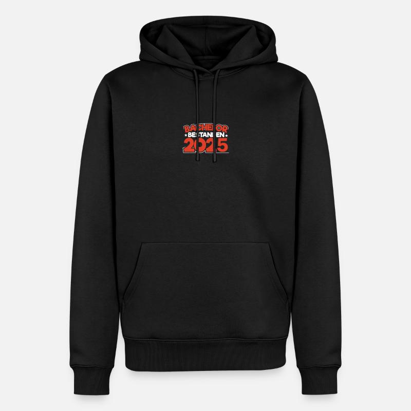 Baccalauréat 2025 Graduation Graduation - Sweat à capuche Premium bio Homme - noir