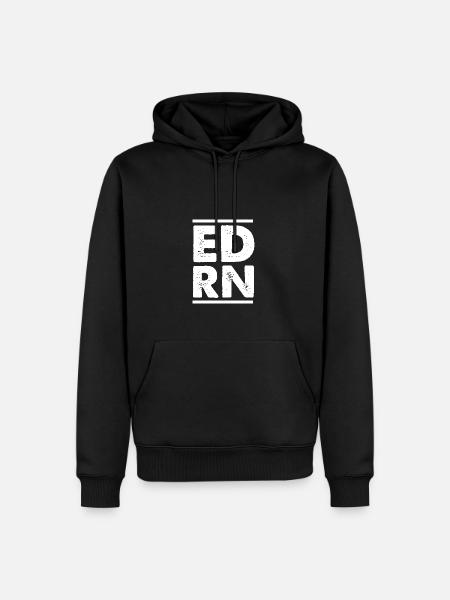 Notated nurse - Men’s Premium Organic Hoodie - black