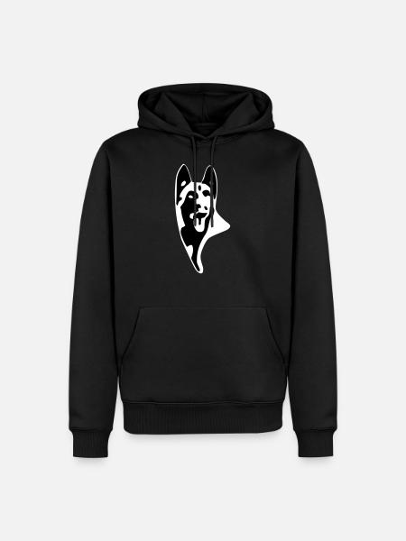 Malinois Protokoll - Männer Premium Bio Hoodie - Schwarz