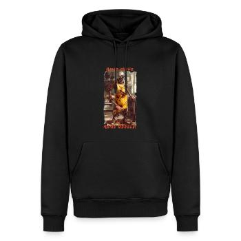Chef Kitchen Chef Best Seller Chef BBQ Gril - Men’s Premium Organic Hoodie - black - Front - Nico (187cm)