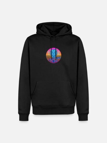 Japan Lion 1984 - Men’s Premium Organic Hoodie - black