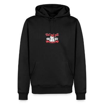 Volleyball Is My Favorite Season Volleyball - Männer Premium Bio Hoodie - Schwarz - Vorne - Nico (187cm)