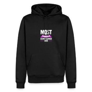 Most Amazing Event Planner Ever Für Lehrkräfte - Männer Premium Bio Hoodie - Schwarz - Vorne - Nico (187cm)