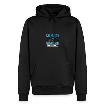 Surgery Completed Recovery Mode Loading - Men’s Premium Organic Hoodie - black - Front - Nico (187cm)