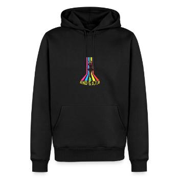 Und 5,6,7,8 Für Tänzer Ballett Tanzen - Männer Premium Bio Hoodie - Schwarz - Vorne - Nico (187cm)