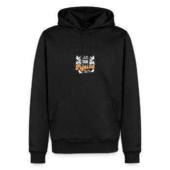 I Just Really Like Pigeons Ok Tauben Taubenzüchter - Männer Premium Bio Hoodie - Schwarz - Vorne - Nico (187cm)