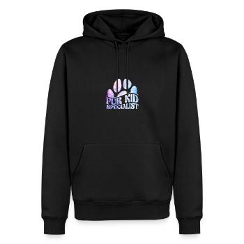 Pour Kid Specialist Pour Pet Sitter Vétérinaire Assistant - Sweat à capuche Premium bio Homme - noir - Devant - Nico (187cm)