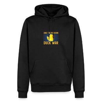 Mexican Duck War Cute Duck - Männer Premium Bio Hoodie - Schwarz - Vorne - Nico (187cm)