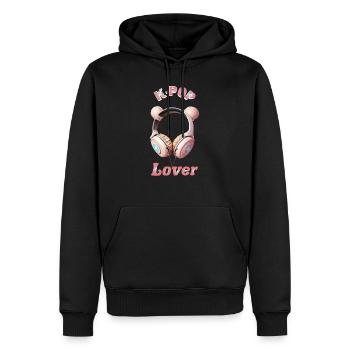 Kawaii Helm Anime K-Pop - Männer Premium Bio Hoodie - Schwarz - Vorne - Nico (187cm)