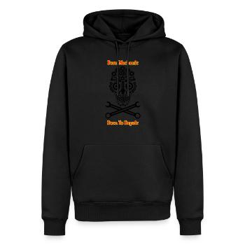 Born Mechanic Born To Repair Car Mechanic Car Love - Männer Premium Bio Hoodie - Schwarz - Vorne - Nico (187cm)