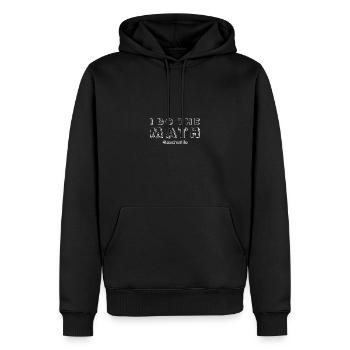 Funny I Do The Math Teacher - Men’s Premium Organic Hoodie - black - Front - Nico (187cm)