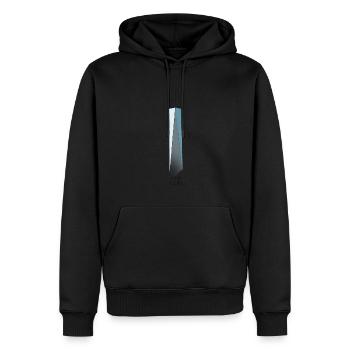 Ein World Trade Center - Männer Premium Bio Hoodie - Schwarz - Vorne - Nico (187cm)