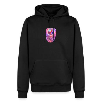 Spin like a disco ball - Men’s Premium Organic Hoodie - black - Front - Nico (187cm)