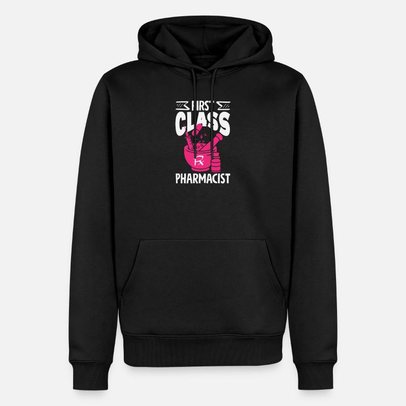 Pharmacien Technicien Pharmaceutique - Sweat à capuche Premium bio Homme - noir