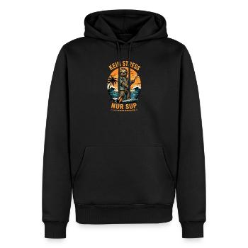  Faultiere SUP Paddleboard Board Stand Up paddel - Männer Premium Bio Hoodie - Schwarz - Vorne - Nico (187cm)