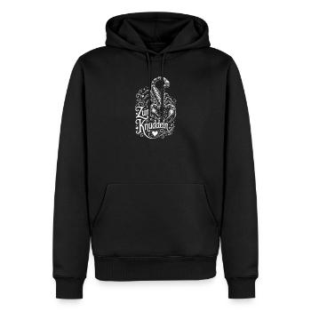 Skorpion Fan - Männer Premium Bio Hoodie - Schwarz - Vorne - Nico (187cm)