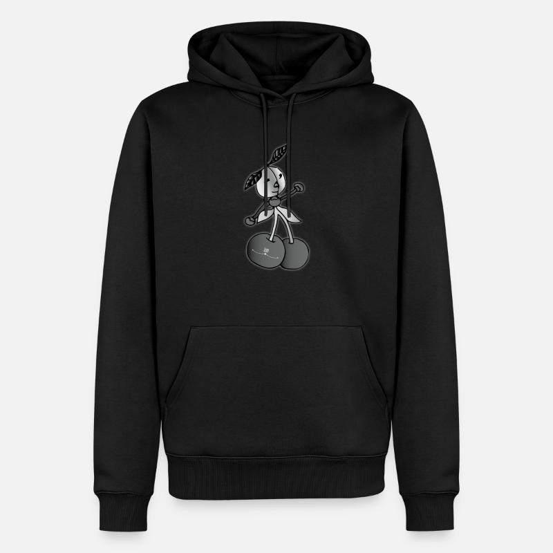 Fruit de danse - Sweat à capuche Premium bio Homme - noir