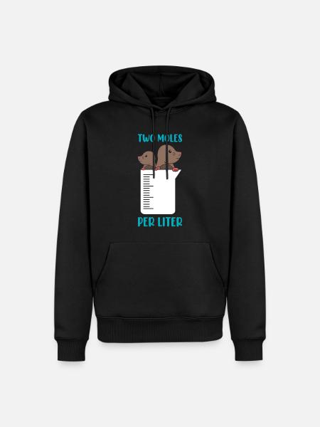 Science University Smart Mathematics T-Shirt - Men’s Premium Organic Hoodie - black