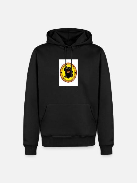 StäV Logo - Männer Premium Bio Hoodie - Schwarz