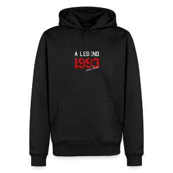 Cadeau drôle pour le 30ème anniversaire - Sweat à capuche Premium bio Homme - noir - Devant - Nico (187cm)