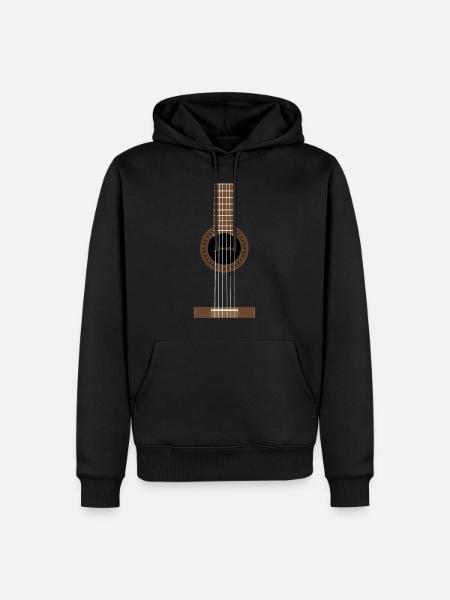 Klassische Gitarre | Gitarre kaufen, Musik - Ekologisk premiumluvtröja herr - svart