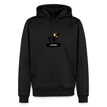 Aruba Trip Holiday - Männer Premium Bio Hoodie - Schwarz - Vorne - Nico (187cm)