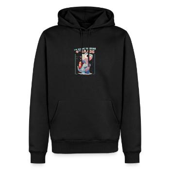 Rawr T Rex Dinosaur Kids - I'm Ready To Crush 4th - Men’s Premium Organic Hoodie - black - Front - Nico (187cm)