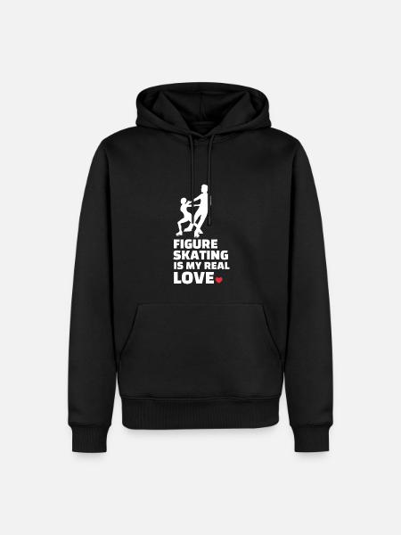 Figure skating - Men’s Premium Organic Hoodie - black