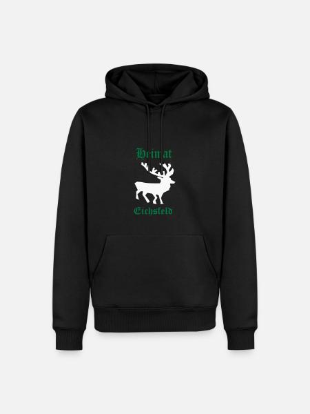 impressionen vom land - Männer Premium Bio Hoodie - Schwarz