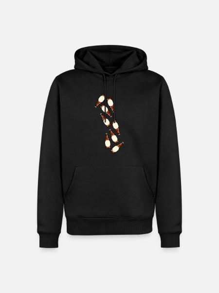 Beer bottle Beer - Men’s Premium Organic Hoodie - black