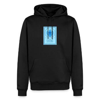 Tzatziki Spice Recipe Greek Pattern - Männer Premium Bio Hoodie - Schwarz - Vorne - Nico (187cm)