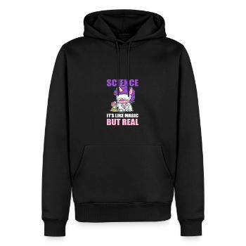 C’est comme un poison pour les professeurs de sciences magiques - Sweat à capuche Premium bio Homme - noir - Devant - Nico (187cm)