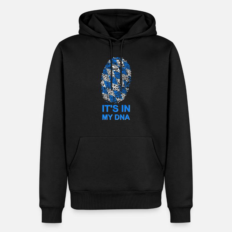 ADN de Bavière - Sweat à capuche Premium bio Homme - noir