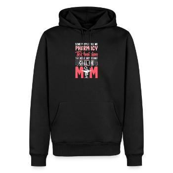 Apotheker Pharmazeutisch-technischer - Männer Premium Bio Hoodie - Schwarz - Vorne - Nico (187cm)