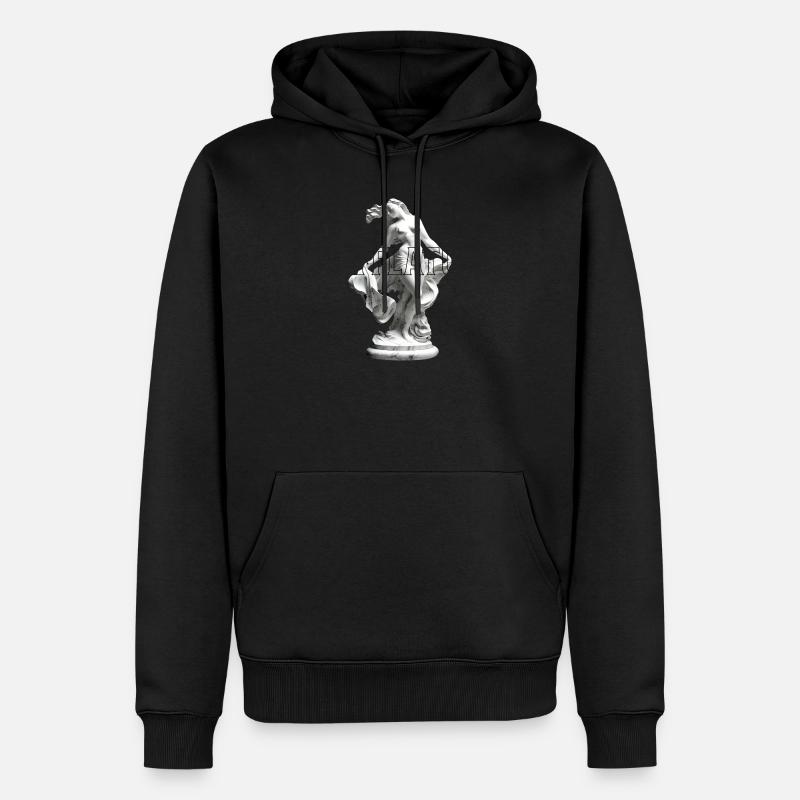 Sculpture en marbre : Danse - Sweat à capuche Premium bio Homme - noir