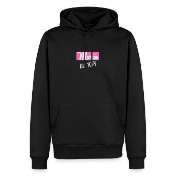 FUTURE MARIEE. EVJF. MARIEE. TEAM. TEAM MARIEE - Sweat à capuche Premium bio Homme - noir - Devant - Nico (187cm)